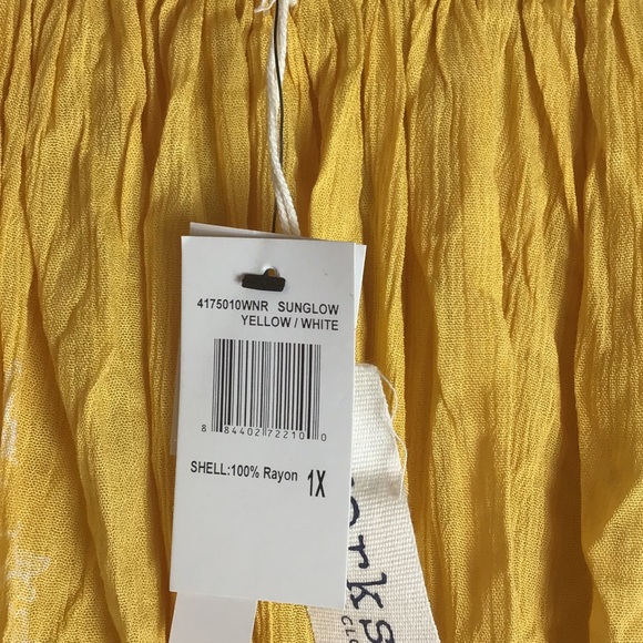 Flowy skirt in sun glow pattern - Picture 2 of 9